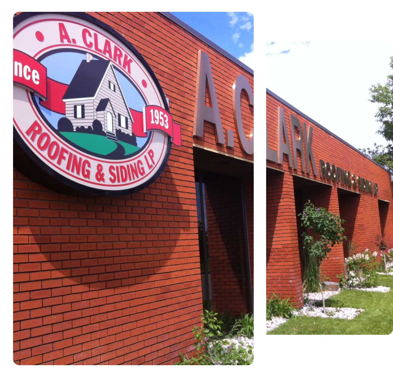 A. Clark Roofing & Siding office
