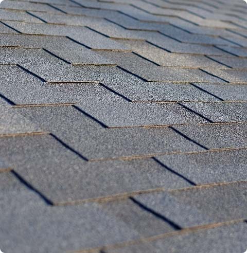 Fibreglass roofing shingles